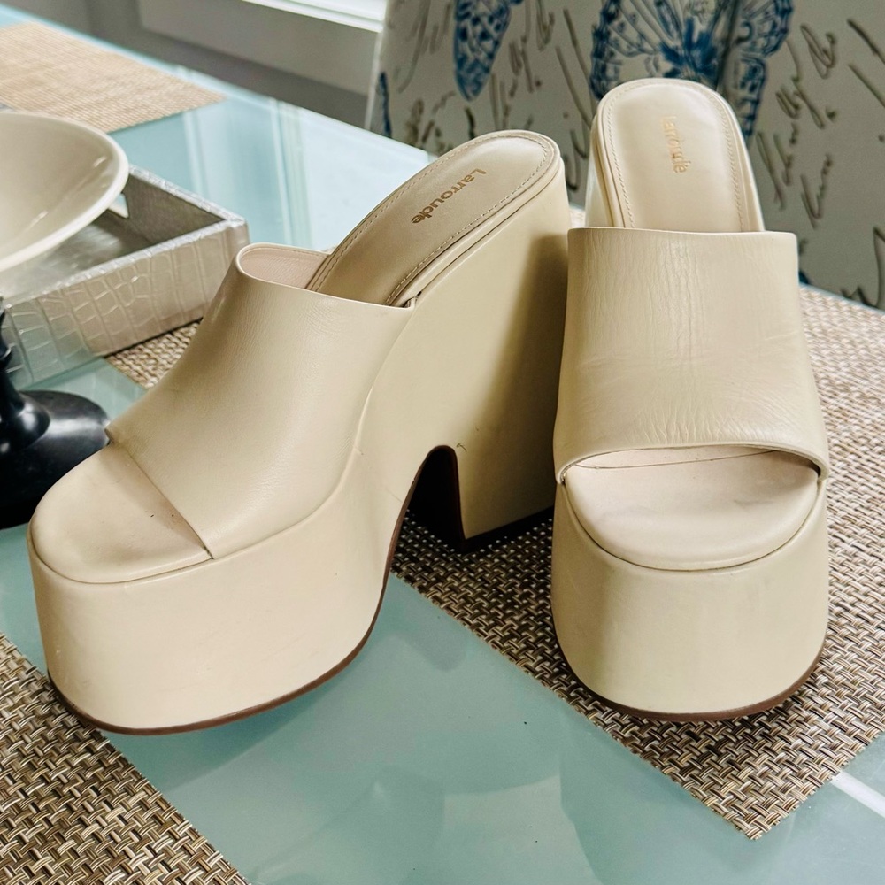 Larroude Wanda Platform Mule